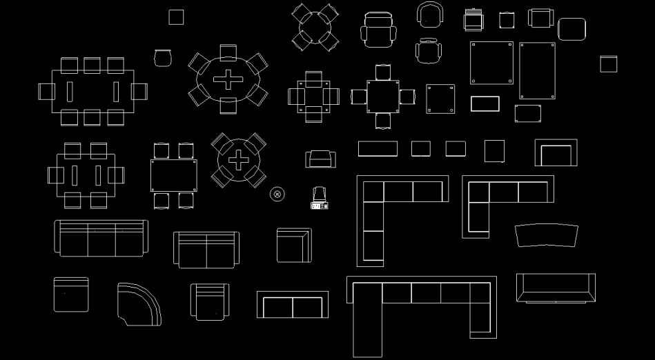 Bloques Muebles Para Autocad Gratis