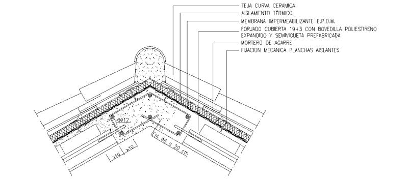 Cubierta teja