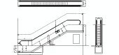escalera mecánica, vistas completas