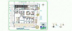 Edificio Hospital, clínica con área comercial