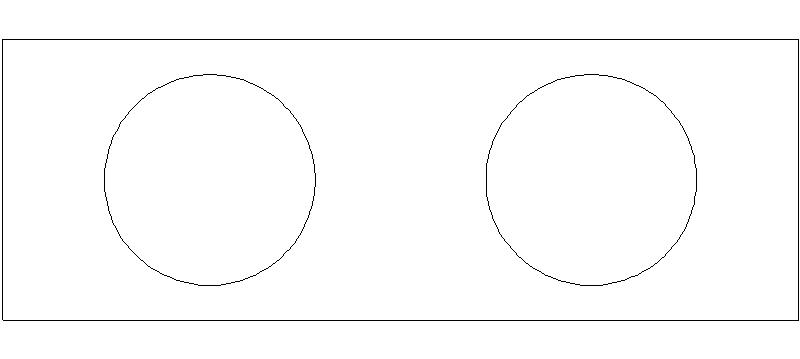 Bloques AutoCAD Gratis de Lavabo doble sobre encimera dimensiones 1,70×