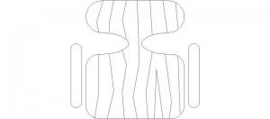 Silla en planta-mod. 10
