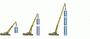 Autogrúa con silo almacenamiento