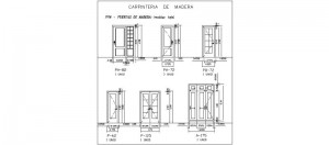 memoria de carpintería