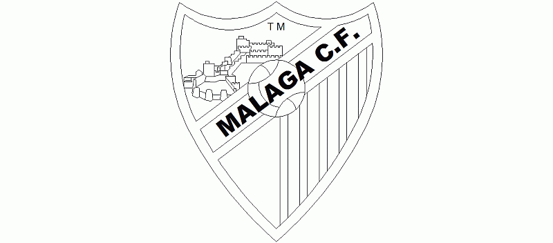 Escudo del Málaga Club de Fútbol