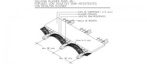 3D forjado con viguetas semiresistentes, sistema Revolton – Placner