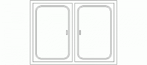Mueble alto de cocina en alzado