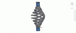3d cerrajería, piña oval