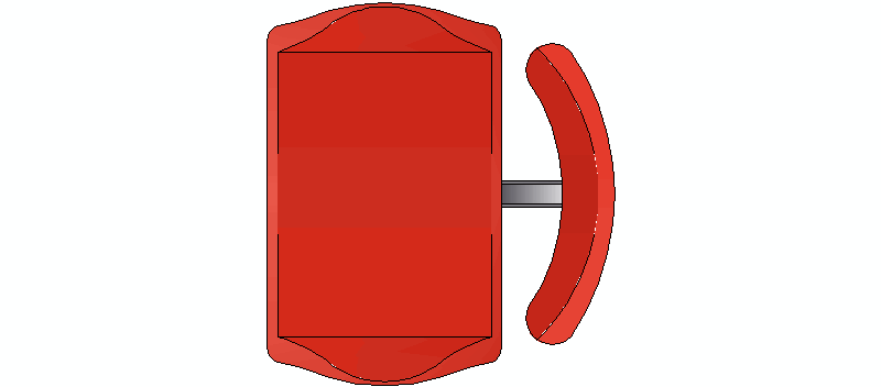silla coloreada, tipo 1321