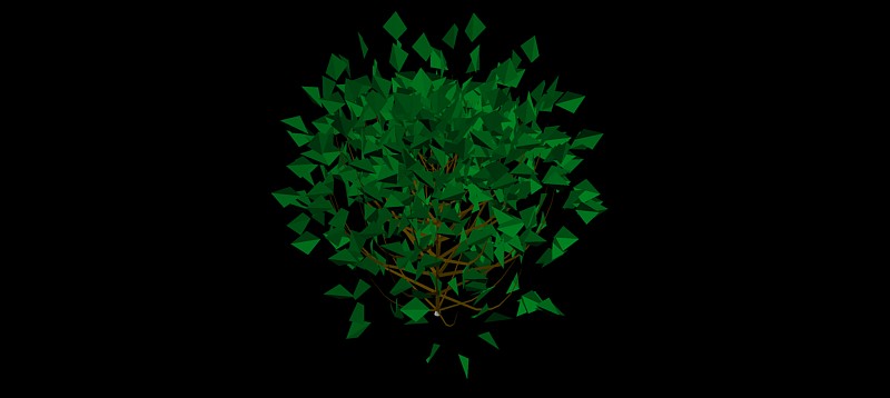 árbol en 3 dimensiones, vegetación 3d-07