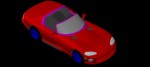 Dodge Viper en 3d (3 dimensiones)