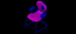 silla en 3d (3 dimensiones) modelo 07