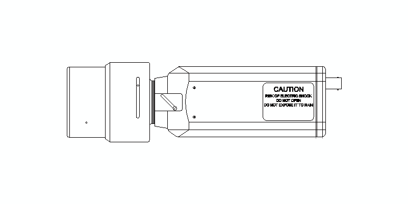 cámara CCTV en planta