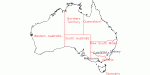 Mapa de Australia