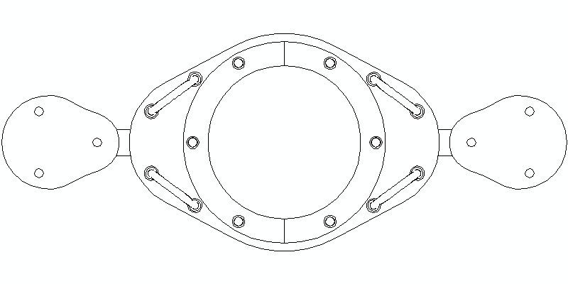 juego de muelle laberinto visto en planta