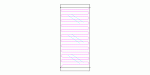 Esquema de panel solar vertical