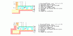 Dibujo CAD con extensión .dwg de detalle de vetilación de solera con sistema Cáviti.