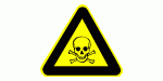 señal de peligro sustancias tóxicas
