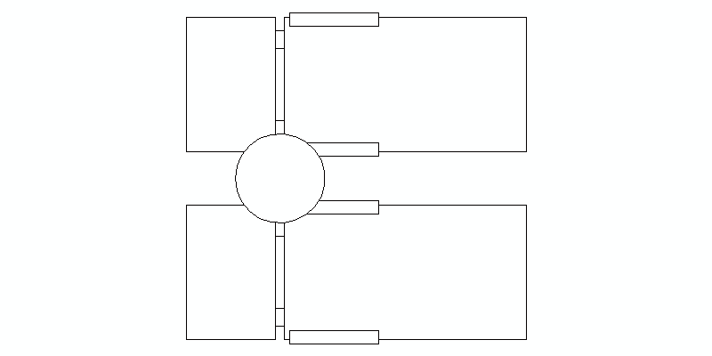 conjunto de hamacas de jardín con mesita