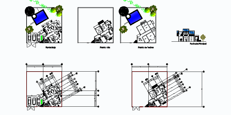 proyecto completo de Chalet