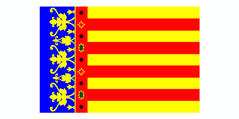 senyera valenciana, bandera de Valencia