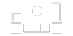 Sala de jogos e lounge em AutoCAD, Baixar CAD (558.79 KB)