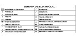 leyenda de instalaciones eléctricas