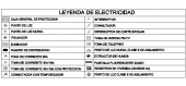 leyenda de instalaciones eléctricas