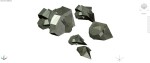 rocas en 3D