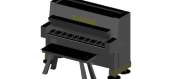 piano en 3d